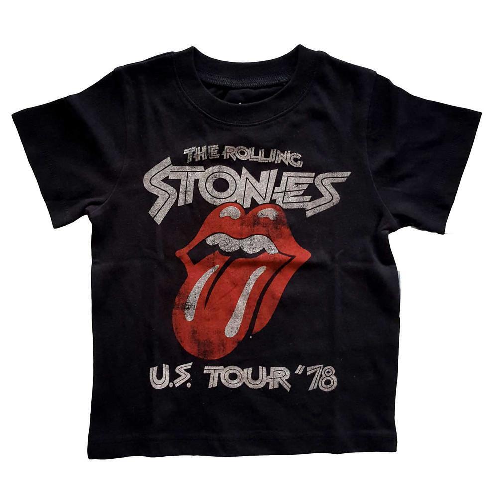 The Rolling Stones Kids Baby Toddler T Shirt Us Tour 78 - Picture 1 of 4